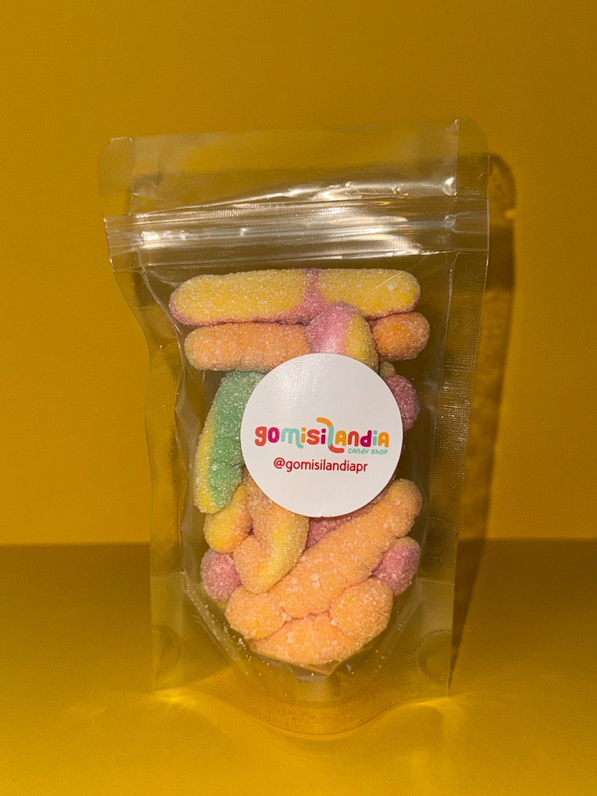 GUSANOS ÁCIDOS – BOLSA DE GOMITAS 100G 🪱🍬