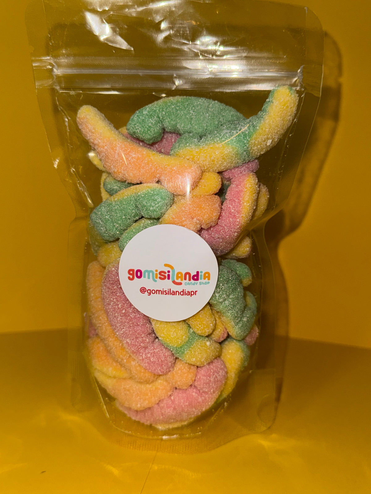 GUSANOS ÁCIDOS – BOLSA DE GOMITAS 250G 🪱🍬