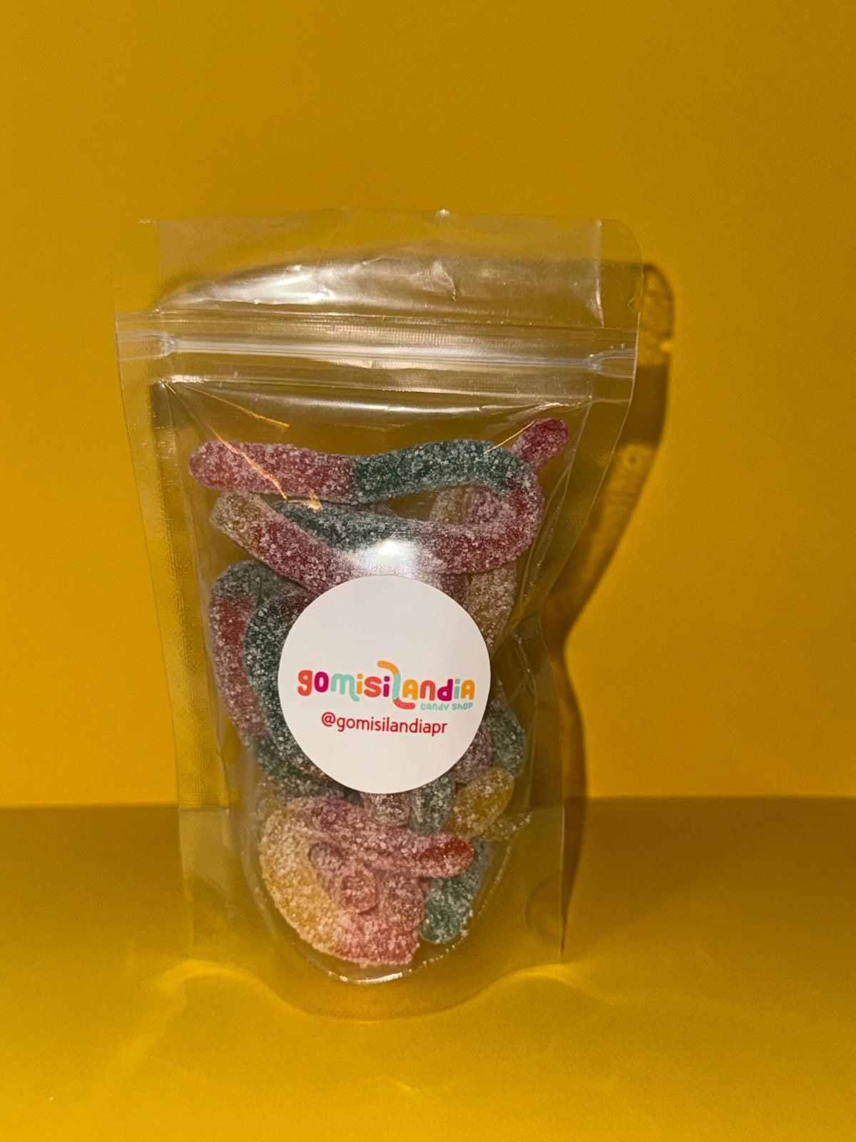 GUSANOS ÁCIDOS – BOLSA DE GOMITAS 100G 🪱🍬