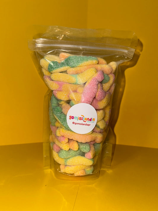 GUSANOS ÁCIDOS – BOLSA DE GOMITAS 370 G 🪱🍬