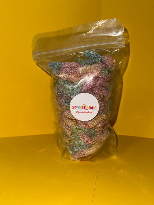 GUSANOS ÁCIDOS – BOLSA DE GOMITAS  370 🪱🍬