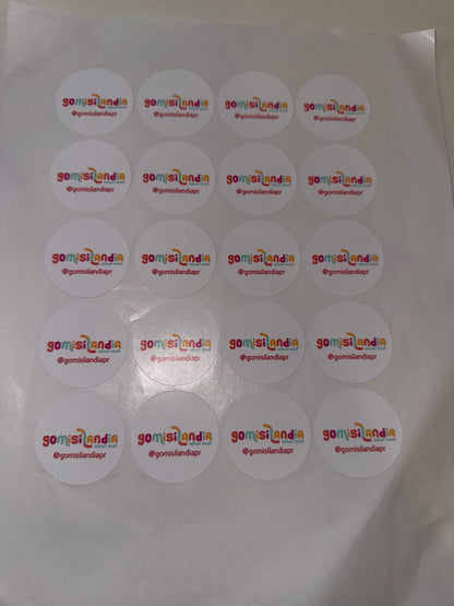 🏷️ STICKERS PARA NEGOCIOS, CUMPLEAÑOS ACTIVIDADES