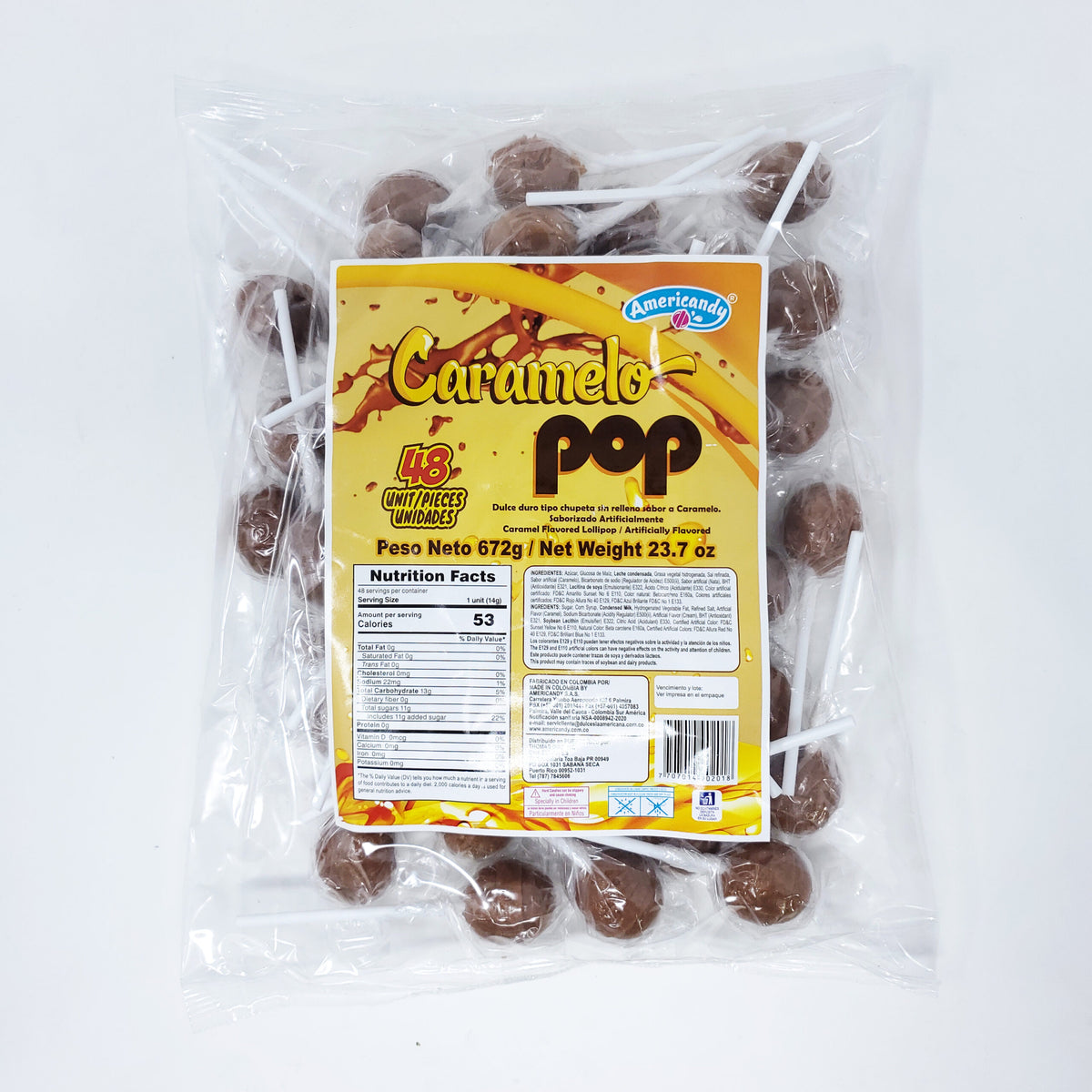 CARAMELO POP (8 UNIDADES)