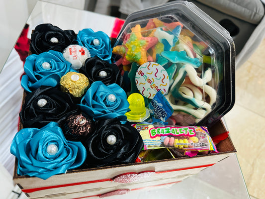 CANDY BOX CON ROSA #6
